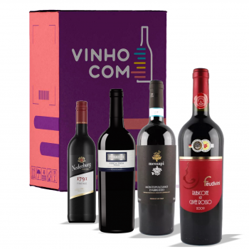 Box Ilustre 4 vinhos Box Ilustre 4 vinhos