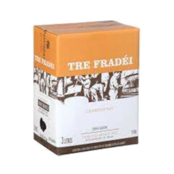 Tre Fradéi Chardonnay 3 litros - Bag in Box Tre Fradéi Chardonnay 3 litros - Bag in Box